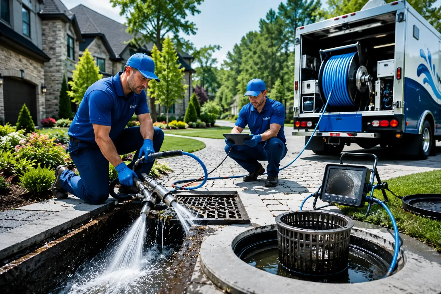 Local outdoor drain cleaning professionals in Mount Calvary, WI